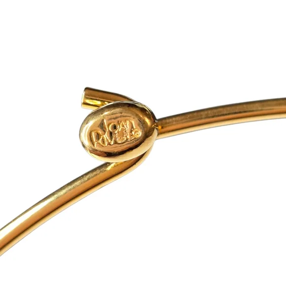 Joan Rivers Royal Regal Egg Gold Plated Torque Necklace - Picture 5 of 5